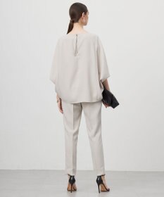 ICB L 【新色追加・WEB限定カラーあり・接触冷感・UVケア・速乾・防シワ・洗える】 FluidBackSatin  ドロストパンツ