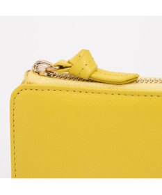 UNBILLION ペルケ perche / ドット型押しL字ロングストラップウォレット