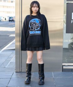 WEGO 【ユニセックス着用ITEM/MLサイズ展開】別注NEW　JACKジャガードニットプルオーバー