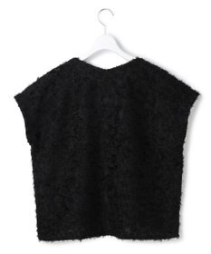 ICB L シアーカットジャガード Vネックトップス