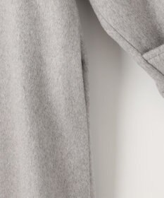 Feroux ウール混 Aラインコート