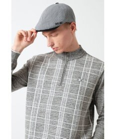 DAKS DAKS GOLFハウンドトゥース ハンティングキャップ