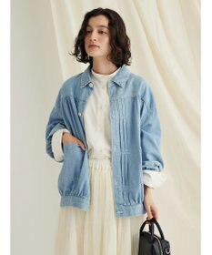 CRAFT STANDARD BOUTIQUE ライトデニムギャザーＧジャン