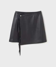 GRACE CONTINENTAL フリンジミニスカート