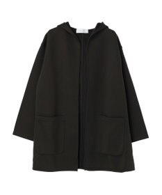 Green Parks ポンチフード付きカットカーディガン