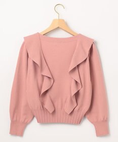 組曲 【洗える】Elenaラッフル ニット