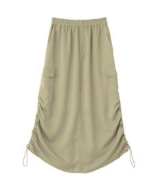 Green Parks サテンカーゴスカート