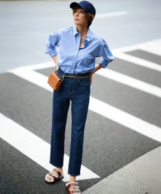 23区 【CLASSY.1月号掲載】CANCLINI ベーシック シャツ