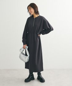 Green Parks ハーフＺＩＰトラックワンピース