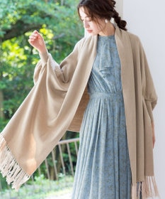 Tiaclasse 【洗える】ストール風カーディガン