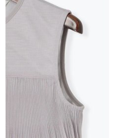 Te chichi ティアードチュールプリーツブラウス