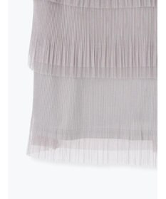 Te chichi ティアードチュールプリーツブラウス