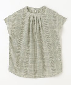 ANY 【洗濯機可能】プリントブラウス