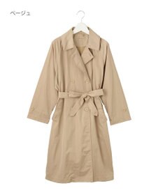 MOONBAT 【撥水】LIGNAGGIO ベルト付トレンチコート