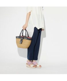 ing <ing>ワンポイントウエッジソールサンダル