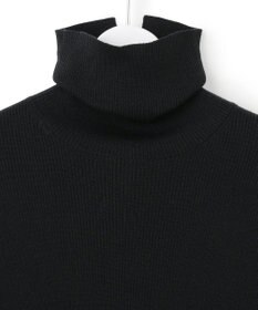 23区 L 【見上愛さん着用/VERY掲載/洗える】ウーステッドウール リブタートル ボーダー ニット