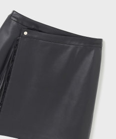 GRACE CONTINENTAL フリンジミニスカート