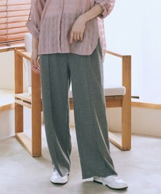 earth music&ecology センターシームタックスウェットパンツ