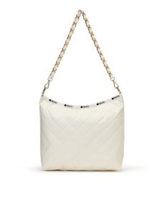 LeSportsac CHAIN MED ZIP SHOULDER/サンドバーチェーンキルト