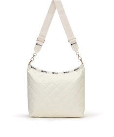 LeSportsac CHAIN MED ZIP SHOULDER/サンドバーチェーンキルト