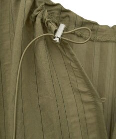 Green Parks ドロストネックフレンチスリーブブラウス