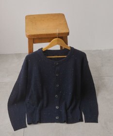 WEGO ネップクルーネックカーディガン