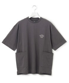 J.PRESS YORK STREET 【UNISEX】ワンポイント腰ポケットTシャツ