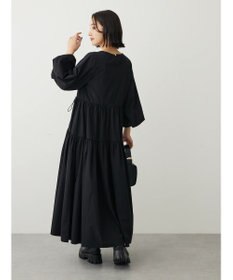 Green Parks ・ＥＬＥＮＣＡＲＥ　ＤＵＥ　ドロストティアードワンピース