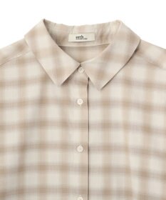 earth music&ecology 【予約】適ON レースヘムシャツ