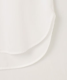 自由区 L 【洗える】SOMELOSバンドカラー ブラウス