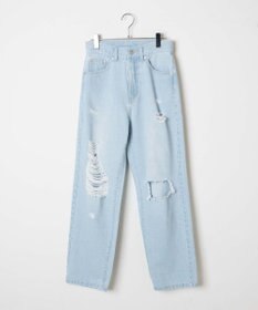 WEGO ヘビークラッシュローライズパンツ