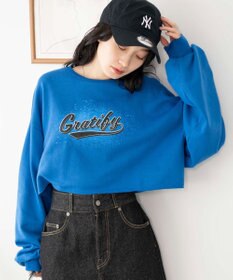 WEGO ヴィンテージライクショートスウェット