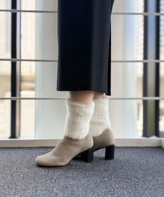 steppi 【洗える】ファー レッグウォーマー