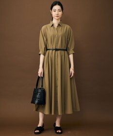 自由区 シアーボイルシャツ ワンピース