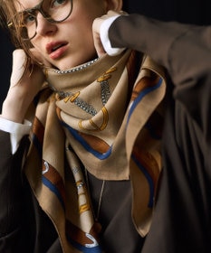 23区 【好評につき追加予約/Oggi10月号掲載】ウール カシミヤ ストール