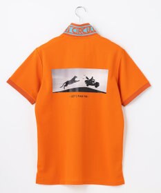 PW CIRCULUS 【MEN】【吸汗速乾】アニマル バックプリント ポロシャツ