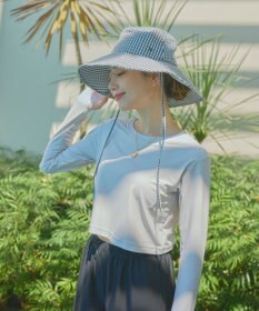 OP／FILA 【Ocean Pacific】UVカットつば広ハット