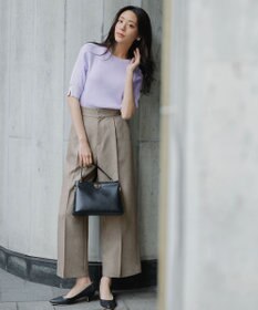 ANY SIS 【2WAY】スクエアミディトート バッグ