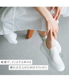 Pointer 【浅見れいなさん×Pointerコラボ】日本製 本革スリッポン