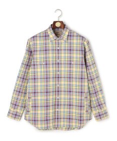 J.PRESS MEN オックスフォードマルチカラーチェック シャツブルゾン