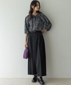 組曲 L 【加藤ローサさん着用】ハンサムツイルカーヴィーパンツ