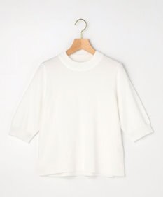 組曲 L 【先行予約】マイラックカラー 6分袖 ニット