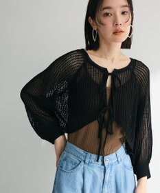 Green Parks ・ＥＬＥＮＣＡＲＥ　ＤＵＥ　２ｗａｙメッシュカーディガ