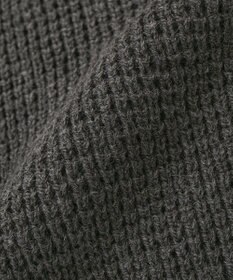 CRAFT STANDARD BOUTIQUE ワッフルニットジップカーディガン