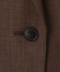 自由区 【接触冷感・速乾・UVカット・撥水・防シワ】リネンライクツイル ミドル丈ジレ