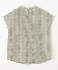 ANY 【洗濯機可能】プリントブラウス