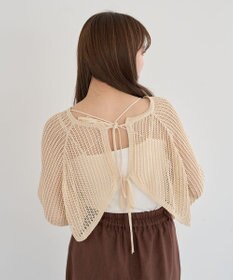 Green Parks ・ＥＬＥＮＣＡＲＥ　ＤＵＥ　２ｗａｙメッシュカーディガ