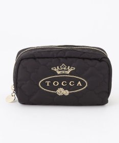 TOCCA 【撥水】CHECKER CLOVER POUCH ポーチ