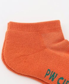 PW CIRCULUS 【WOMEN】【土踏まずをサポート】ロゴ ショートソックス