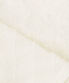 23区 L 【洗える】シアーカットジャカード ブラウス